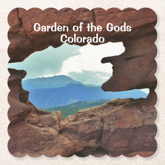 Garten der Götter Colorado Untersetzer (Vorderseite)