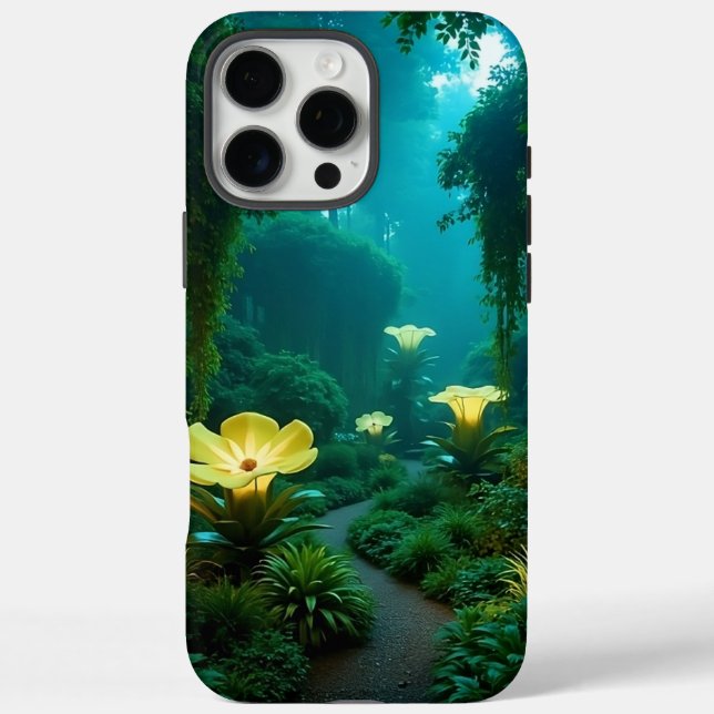 Garten der hellen Träume - iPhone Case (Rückseite)
