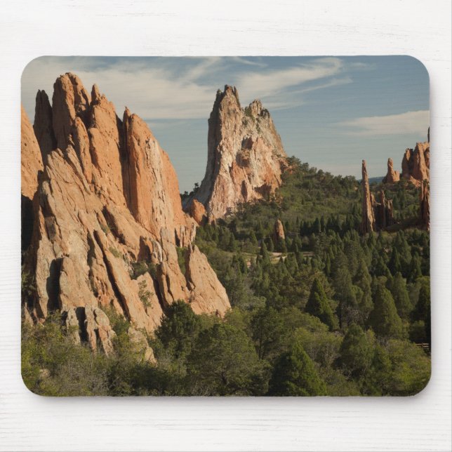 Garten der historischen Stadt Götter Mousepad (Vorne)