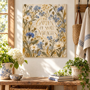 Garten-der-kleinen-Wunder Kunstprint Poster