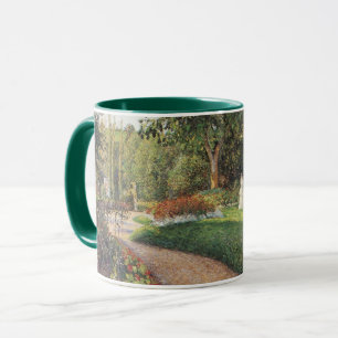 Garten der Les Mathurins in Pontoise von Pissarro Tasse