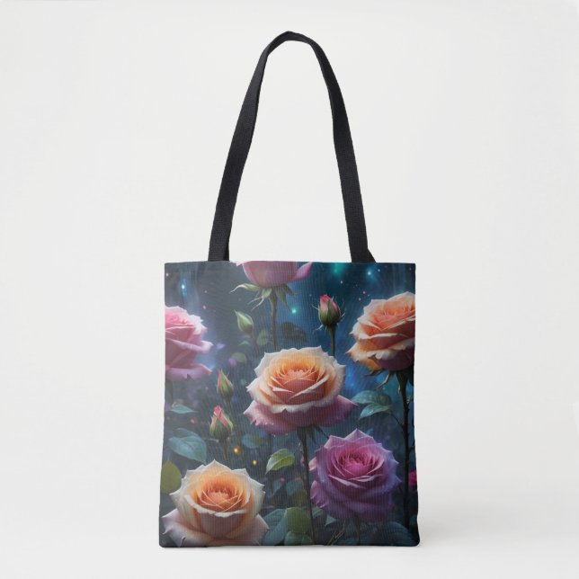 Garten der mystischen Rose Tasche (Vorderseite)