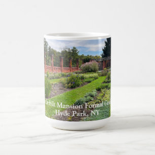Gärten der Vanderbilt Mansion in Hyde Park NY Kaffeetasse