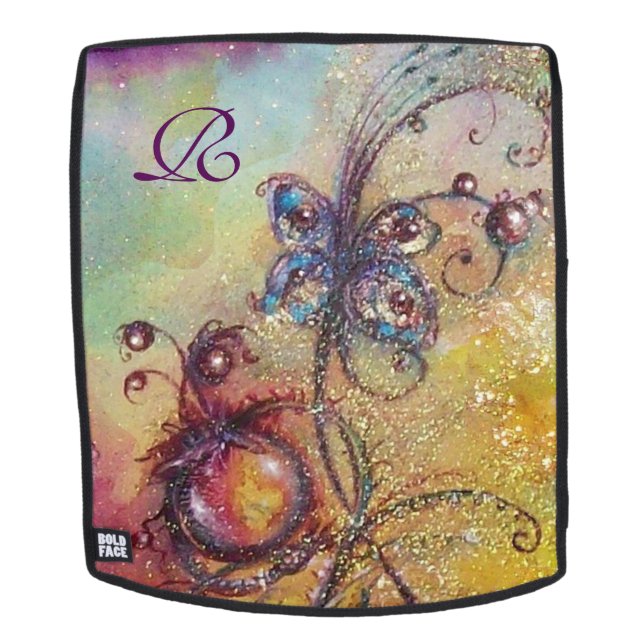 GARTEN DER VERLORENEN SCHADOWS MAGIC BUTTERFLY-PFL RUCKSACK (Abnehmbare Front)