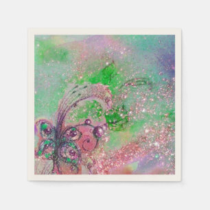 GARTEN DER VERLORENEN SCHADOWS MAGIC BUTTERFLY-PFL SERVIETTE