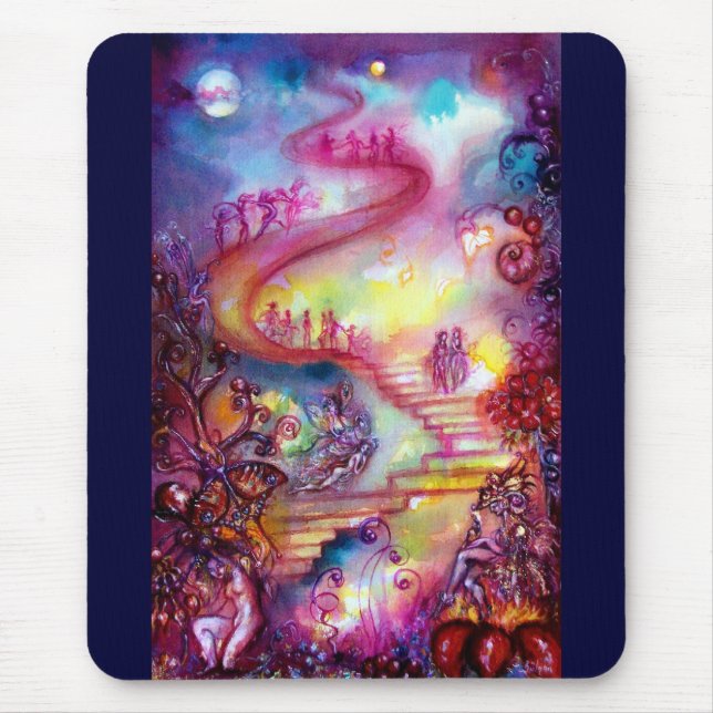 GARTEN DER VERLORENEN SCHADOWS / MYSTISCHEN TREPPE MOUSEPAD (Vorne)