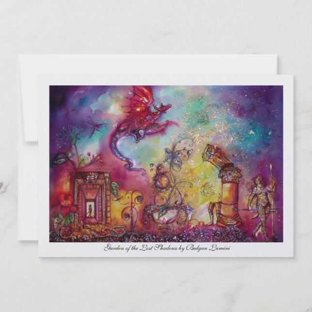 GARTEN DER VERLORENEN SCHATTEN 2 EINLADUNG (Vorderseite)