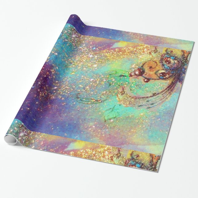 GARTEN DER VERLORENEN SCHATTEN - MAGIC BUTTERFLY-P GESCHENKPAPIER (Ungerollt)