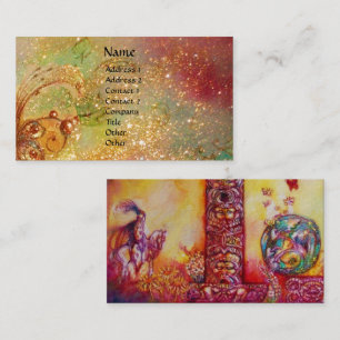 GARTEN DER VERLORENEN SCHATTEN/RITTER UND FEE VISITENKARTE