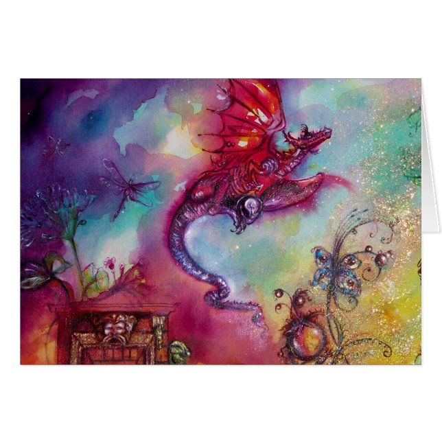 GARTEN DER VERLORENEN SCHATTEN - ROTER DRAGON FLIE (Vorderseite (Horizontal))