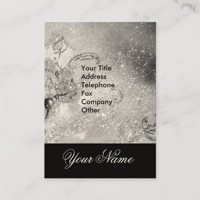 GARTEN DER VERLORENEN SCHATTEN - STERNSTEUERMONOGR VISITENKARTE (Vorderseite)