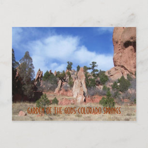 GARTEN DER WAREN-COLORADO SPRINGS-Postkarte Postkarte