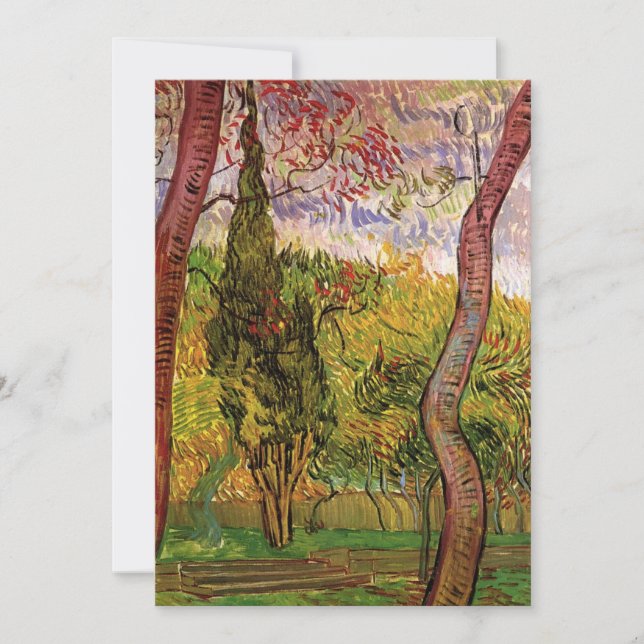 Garten des Heiligen-Paul-Krankenhauses von Vincent (Vorderseite)