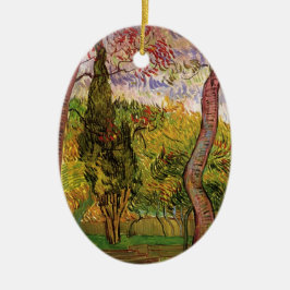 Garten des Heiligen-Paul-Krankenhauses von Vincent Keramikornament
