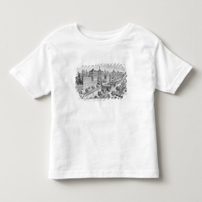 Garten des Herzogs von Parma auf dem Kleinkind T-shirt (Vorderseite)