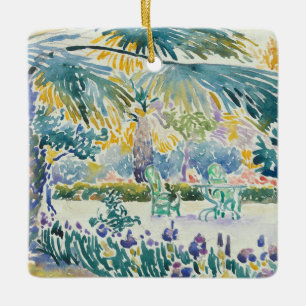 Garten des Malers am Heiligen Clair Keramikornament