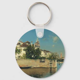 Garten des Palazzo Vendramin in Venedig Schlüsselanhänger