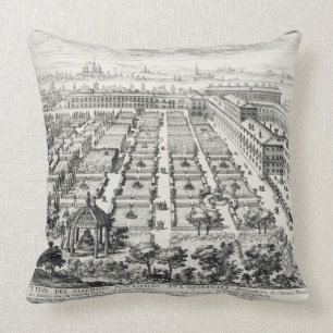 Gärten des Quirinale, von 'Li Giardini di Rom Kissen
