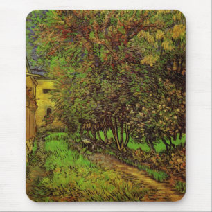 Garten des Saint-Paul-Hospitals von Vincent van Go Mousepad
