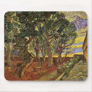 Garten des Saint-Paul-Hospitals von Vincent van Go Mousepad