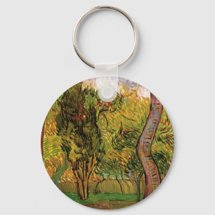 Garten des Saint-Paul-Hospitals von Vincent van Go Schlüsselanhänger