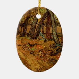 Garten des St Paul Hospitals von Vincent van Gogh Keramik Ornament