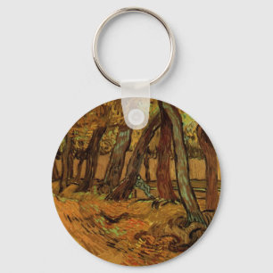 Garten des St Paul Hospitals von Vincent van Gogh Schlüsselanhänger