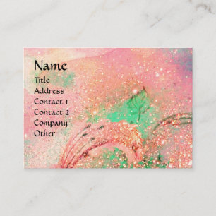 GARTEN DES VERLORENEN SCHADOWS-BUTTERFLY-MONOGRAMM VISITENKARTE