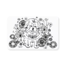 GARTEN DOODLE Chow Visitenkarten - ZOLL