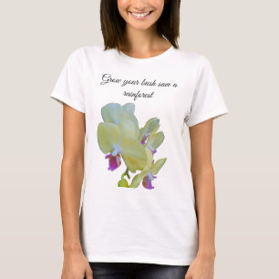 Garten-, Erd- und Regenwaldliebhaber, Orchidee T-Shirt