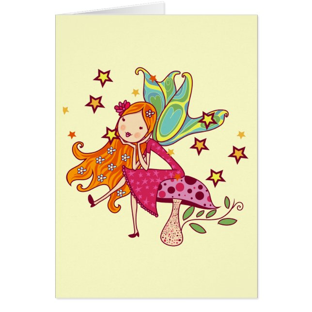 Garten-Fee auf Pilz (Vorne)