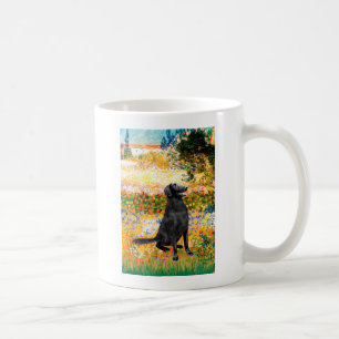 Garten - flach überzogener Retriever Kaffeetasse
