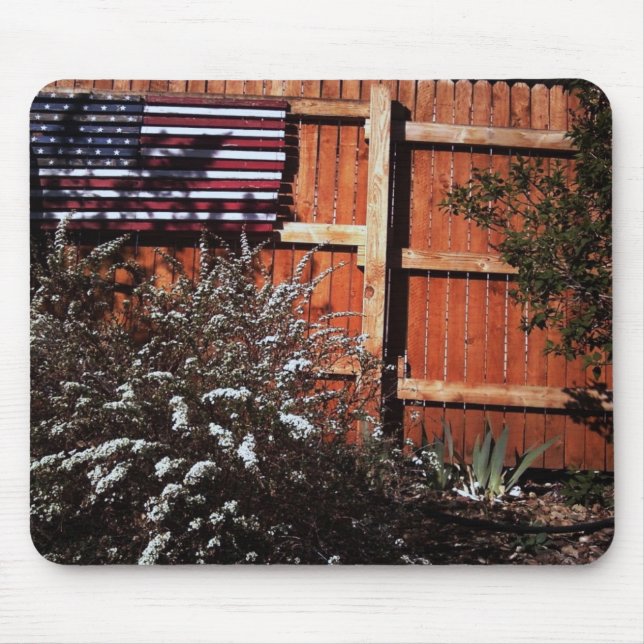 Garten-Flagge Mousepad (Vorne)