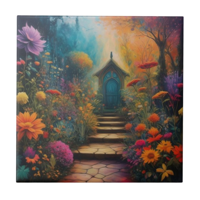 Garten Fliese (Vorderseite)