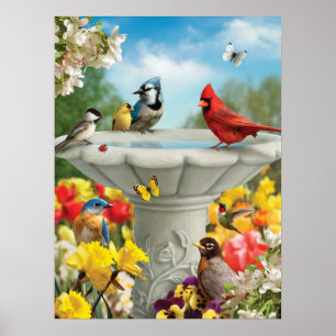 "Garten-Freund-" Plakat Alan Giana