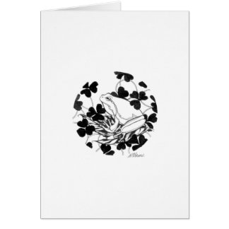 Garten-Frosch u. Klee