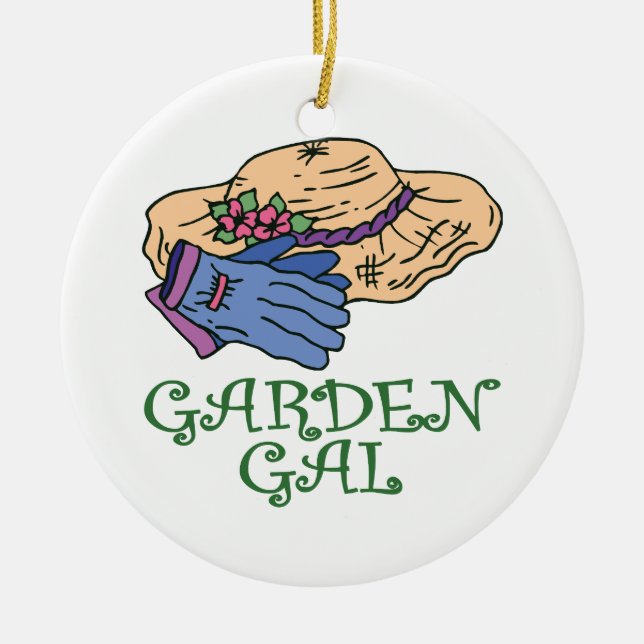 Garten Gallone Keramikornament (Vorne)
