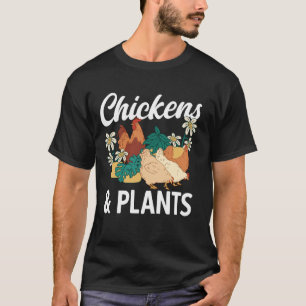 Garten Gärtner Hühner & Pflanzen Liebhaber Gartena T-Shirt