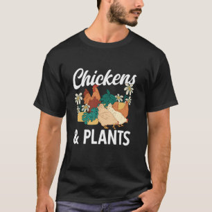 Garten Gärtner Hühner & Pflanzen Liebhaber Gartena T-Shirt