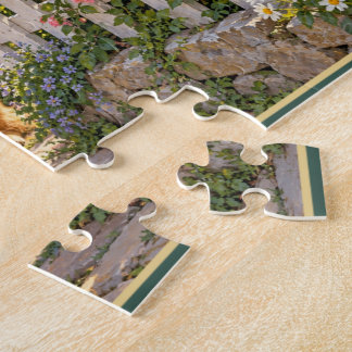 Garten-Gast Golden Retriever Puzzle