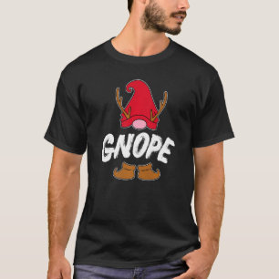 Garten-Gnom Gnope Tomte Skandinavien Schweden Nope T-Shirt