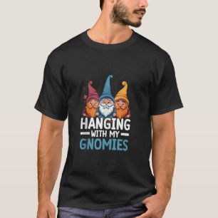 Garten-Gnom Halloween-Süßigkeiten-oder-Saures-Spoo T-Shirt