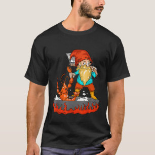 Garten-Gnom-Hummer-Koch-Meeresfrüchte-Gnome-Abente T-Shirt