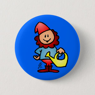 Garten Gnome Button