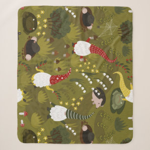 Garten Gnomes: Humorreiche Fauna. Sherpadecke