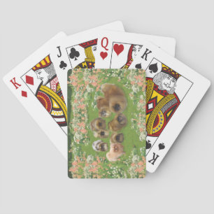 Garten Gruppe Spielkarten