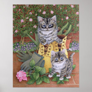 Garten-Helfer Poster