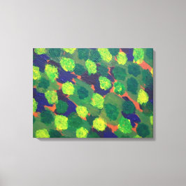 Gärten im Grünen Abstrakte Kunst Leinwanddruck