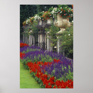 Garten im Mirabell-Palast, Salzburg, Österreich Poster