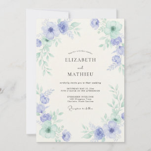 Garten Immergrün Minze Pfingstrose Hochzeit Einladung